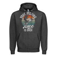 Charcoal Heather jet ski driver bear funny saying water sports jet ski t shirt Zipper Hoodie - tuanDangUi
