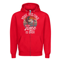 Red jet ski driver bear funny saying water sports jet ski t shirt Zipper Hoodie - tuanDangUi