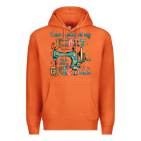 Carrot i sew a piece of my heart into every quilt i make Premium Hoodie - RanaPortraitStore