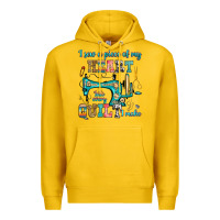 Lemon i sew a piece of my heart into every quilt i make Premium Hoodie - RanaPortraitStore