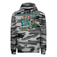 Slate Camo i sew a piece of my heart into every quilt i make Premium Hoodie - RanaPortraitStore