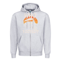 Heather Grey Who Tooted Funny Train Lovers And Railroad Retro Vintage Zipper Hoodie - tuanDangUi