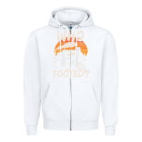 White Who Tooted Funny Train Lovers And Railroad Retro Vintage Zipper Hoodie - tuanDangUi