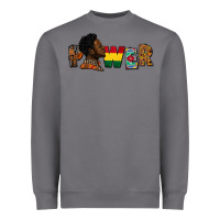 Storm Power Juneteenth Heavyweight Sweatshirt - FaDigitalArtStudio