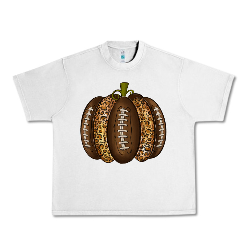 American Football Pumpkin Urban Heavy Tee by texasbilliewilder | Teevron