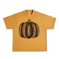 Peanut Butter American Football Pumpkin Urban Heavy Tee - texasbilliewilder