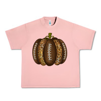Salmon American Football Pumpkin Urban Heavy Tee - texasbilliewilder
