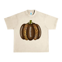 Sandshell American Football Pumpkin Urban Heavy Tee - texasbilliewilder