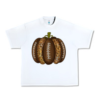 White American Football Pumpkin Urban Heavy Tee - texasbilliewilder