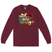 Burgundy babycita cinco de mayo Long Sleeve Tee - CowGirlArtShop