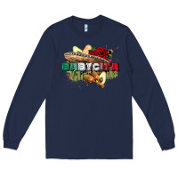 Navy babycita cinco de mayo Long Sleeve Tee - CowGirlArtShop