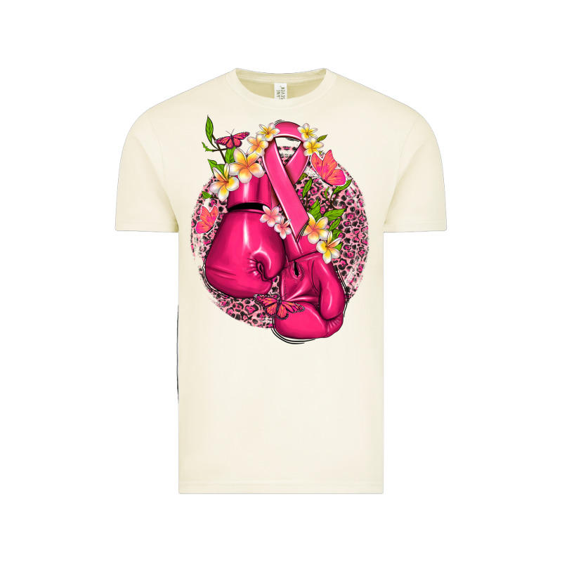 Cancer Boxing Gloves With Ribbon Vintage Tee by NancyCooperArtShop | Teevron