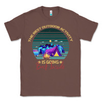 Chestnut camping The Best Outdoor Activity Is Going Back Inside Classic Tee - Bettercallsaul