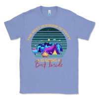 Colony Blue camping The Best Outdoor Activity Is Going Back Inside Classic Tee - Bettercallsaul