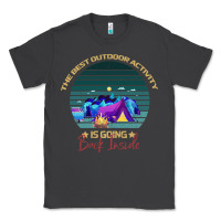 Smoke camping The Best Outdoor Activity Is Going Back Inside Classic Tee - Bettercallsaul