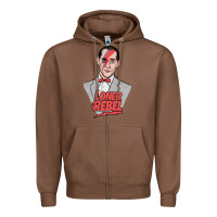 Chestnut loner rebel Zipper Hoodie - tuanDangUi