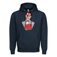 Navy loner rebel Zipper Hoodie - tuanDangUi