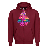 Burgundy midnight gospel t shirt Zipper Hoodie - tuanDangUi