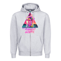 Heather Grey midnight gospel t shirt Zipper Hoodie - tuanDangUi