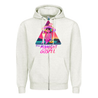 Oatmeal Heather midnight gospel t shirt Zipper Hoodie - tuanDangUi