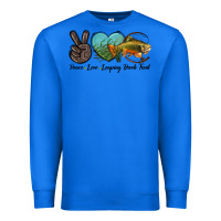True Royal Peace Love Leaping Brook Trout Premium Sweatshirt - LillyAllenDesigns