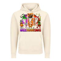 Vintage Artic happy hallothanksmas goats Vintage Hoodie - texasbilliewilder