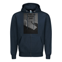 Navy American horror story series 2011-2022 Zipper Hoodie - tuanDangUi