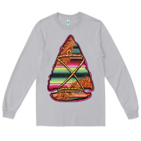 Moon Dust serape tooled leather arrowhead Long Sleeve Tee - Jasminsmagicworld