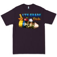 Plum 4 th grade dude Premium Tee - BundleAndBundleShop