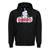 Black bimbo bread retro fan t shirt Zipper Hoodie - tuanDangUi