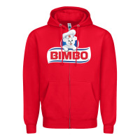 Red bimbo bread retro fan t shirt Zipper Hoodie - tuanDangUi