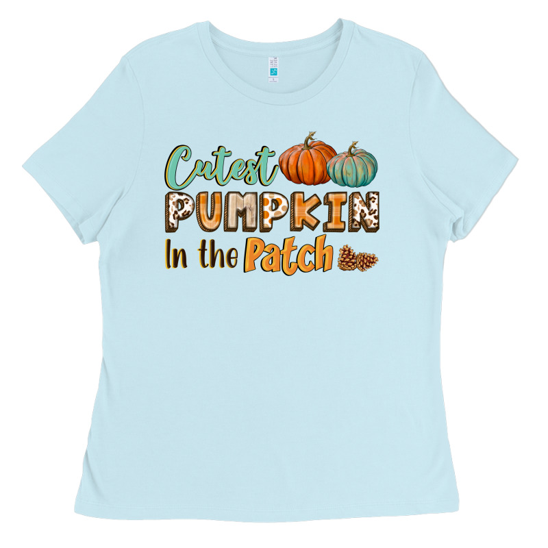 Cutest Pumpkin In The Patch Ladies Tee by BundleAndBundleShop | Teevron