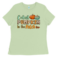 Matcha cutest pumpkin in the patch Ladies Tee - BundleAndBundleShop