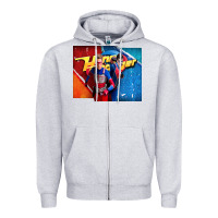 Heather Grey henry danger all grown up Zipper Hoodie - tuanDangUi
