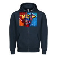 Navy henry danger all grown up Zipper Hoodie - tuanDangUi