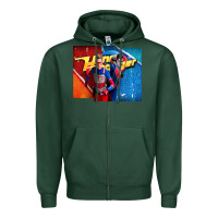 Sports Green henry danger all grown up Zipper Hoodie - tuanDangUi