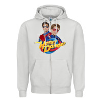 Dove Grey henry danger and captain man Zipper Hoodie - tuanDangUi