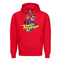 Red henry danger and captain man Zipper Hoodie - tuanDangUi