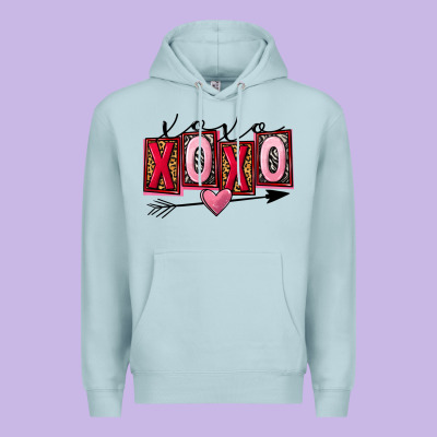 Xoxo Love Premium Hoodie Designed By Fadigitalartstudio