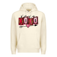 Sandshell Xoxo Love Premium Hoodie - FaDigitalArtStudio