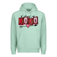 Seafoam Xoxo Love Premium Hoodie - FaDigitalArtStudio