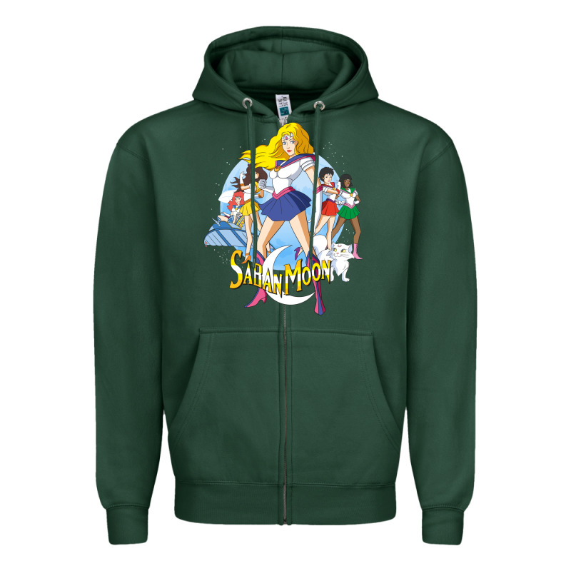 Saban Moon Zipper Hoodie by tuanDangUi | Teevron