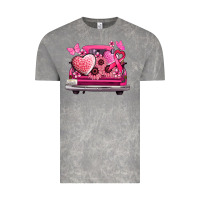 Cloud Rock cancer truck back view Vintage Tee - NancyCooperArtShop