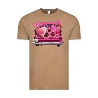 Vintage Coffee cancer truck back view Vintage Tee - NancyCooperArtShop