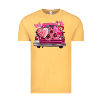 Cancer Truck Back View Vintage Tee | Teevron