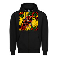 Black african colors pattern Zipper Hoodie - BundleAndBundleShop