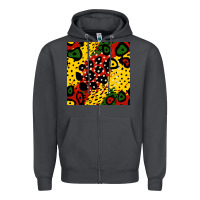 Smoke african colors pattern Zipper Hoodie - BundleAndBundleShop