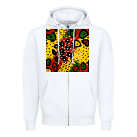 White african colors pattern Zipper Hoodie - BundleAndBundleShop