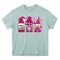 Arona Pink Christmas winter gnomes Heavy Core Tee - NancyCooperArtShop