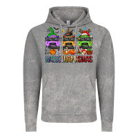 Cloud Rock hallothanksmas school bus Vintage Hoodie - texasbilliewilder
